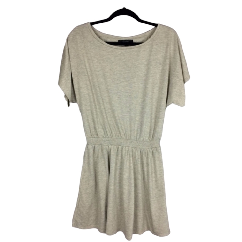 DELETING SOON! Jessica Simpson Slouch Off Shoulder Cream Mini Dress
